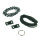 Paracord Starter Set, sortiert, schwarz weiß, 5 - teilig