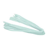 Pfeifenputzer  weiß, 10 Stk. ø 8 mm / 50 cm