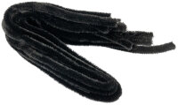 Pfeifenputzer  schwarz, 10 Stk. ø 8 mm / 50 cm