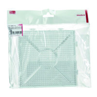 PhotoPearls® Legeplatten, Ansetzplatten für 900 Perlen, transparent, 2 Stk. 15 x 15 cm