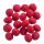 Pompons  rot, 100 Stk. 10 mm