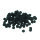 Pompons  schwarz, 100 Stk. 7 mm