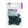 Pompons  schwarz, 100 Stk. 7 mm