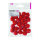 Pompons  rot, 25 Stk. 20 mm