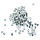 Quetschperle - Metallschmelz  silberfarbig, 100 Stk. 2 mm