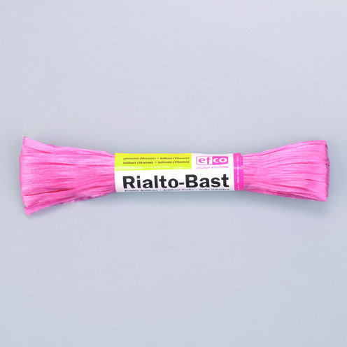 Rialto - Bast, glänzend, pink, 10 g