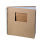 Sammelalbum Scrapbooking, Ausschnitt Rechteck, braun, 25 Bogen/190 g/m²