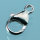 Schmuckteil, Karabiner 925, 925er Silber, 1 Stk.