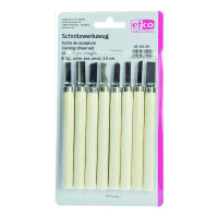 Schnitzwerkzeug, 8 - teilig