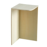 Schoppen Schatten Spender, Holz, roh 18,4 x 10,4 x 10,4 cm