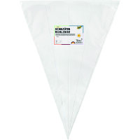 Schultütenzuschnitt glatt  weiß, 400g/m²