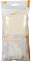 Schürze Baumwolle, mit Tasche, natur, 105 g/m²