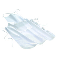 Schürze Baumwolle, mit Tasche, weiß, 105...