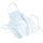 Schürze Baumwolle, mit Tasche, weiß, 105 g/m²