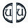 Siegelwachs, Initialen Doppelseitig, U