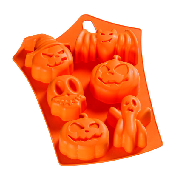 Silikonform, Halloween  6 - fach