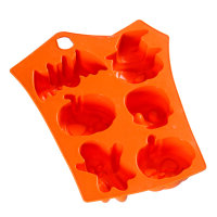 Silikonform, Halloween  6 - fach