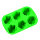 Silikonform, Schneeflocken  6 - fach
