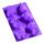 Silikonform, Baby  6 - fach