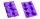 Silikonform, Baby  6 - fach