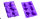 Silikonform, Baby  6 - fach