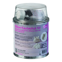 Silikonkautschuk NV, mit Vernetzer, weiß, 500 g