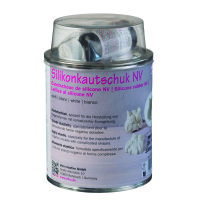Silikonkautschuk NV, mit Vernetzer, weiß, 1.000 g