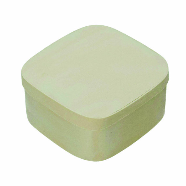 Spandose, quadratisch, roh 10,5 x 10,5 x H 5 cm