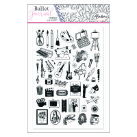 Stampo Bullet Journal, Hobbies, transparent, 46 - teilig