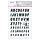 Stampo Bullet Journal, Alphabet 2, transparent, 62 - teilig
