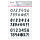 Stampo Bullet Journal, Zahlen 2, transparent, 45 - teilig