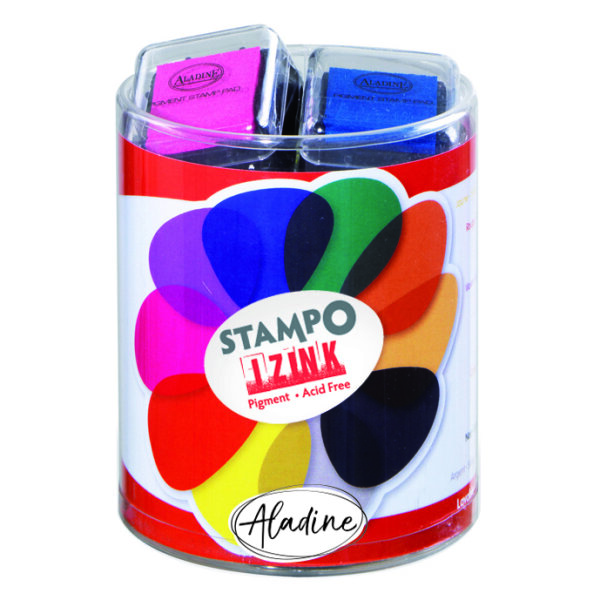 STAMPO Scrap, IZINK Pigment Prima  10 Stk.
