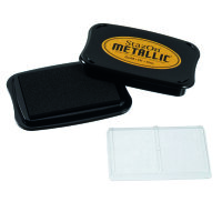StazOn Set, Stempelkissen + Füllfarbe, gold, 15 ml /...