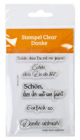 Clear-Stempel Sprüche