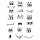 Clear-Stempel Formen