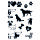 Stempel Clear, Hunde, transparent, 12 - teilig