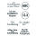 Stempel Clear, Einschulung 1, transparent, 8 - teilig