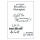 Stempel Clear, Kleinigkeit, transparent, 4 - teilig