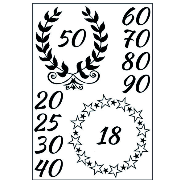 Clear-Stempel Anlässe