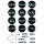 Stempel Clear, Kalender 1, transparent, 21 - teilig