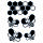 Stempel Clear, Bienen 2, transparent, 5 - teilig