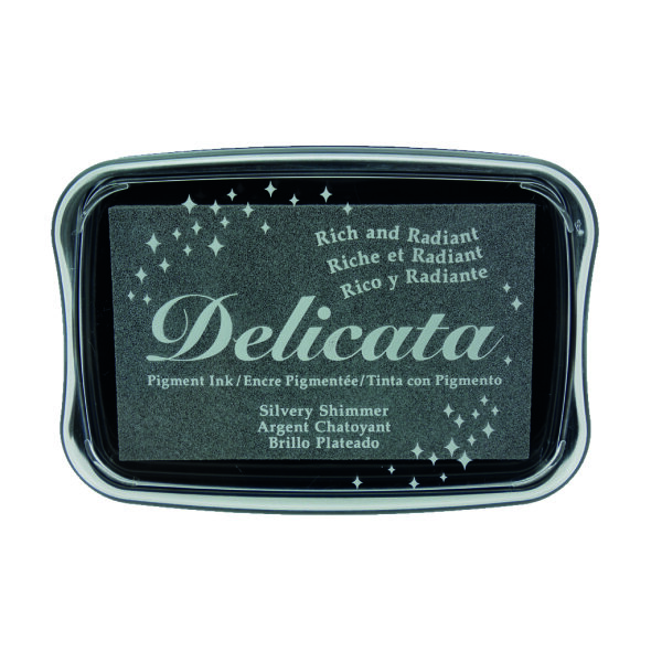 Stempelkissen, Delicata, Silvery Shimmer