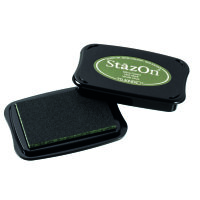 Stempelkissen StazOn  forest green