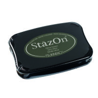 Stempelkissen StazOn  forest green