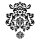 Stencil, Ornament  2-teilig