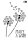 Stencil, Pusteblume Make a Wish  1-teilig