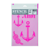 Stencil, Ahoi  4-teilig