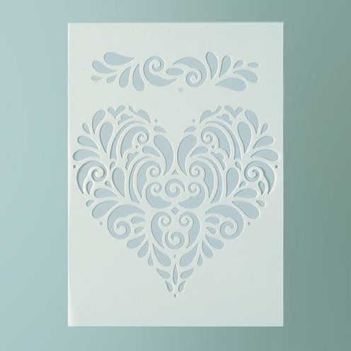 Stencil-Schablone Formen