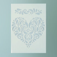 Stencil-Schablone Formen