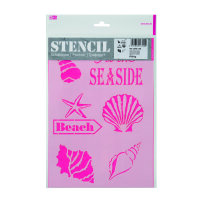 Stencil, At the seaside  6-teilig